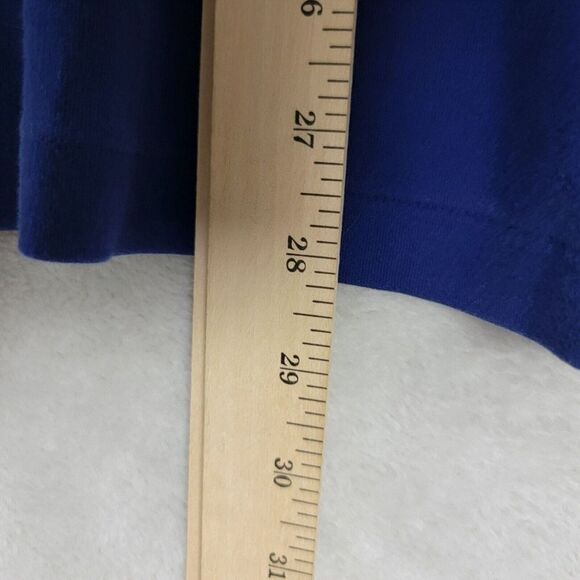 Ralph Lauren Polo Shirt Mens Size Medium Pony Logo‎ Short Sleeve Blue Cotton - Picture 6 of 7